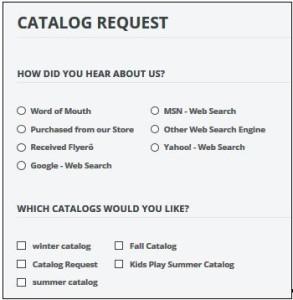 Catalog Request